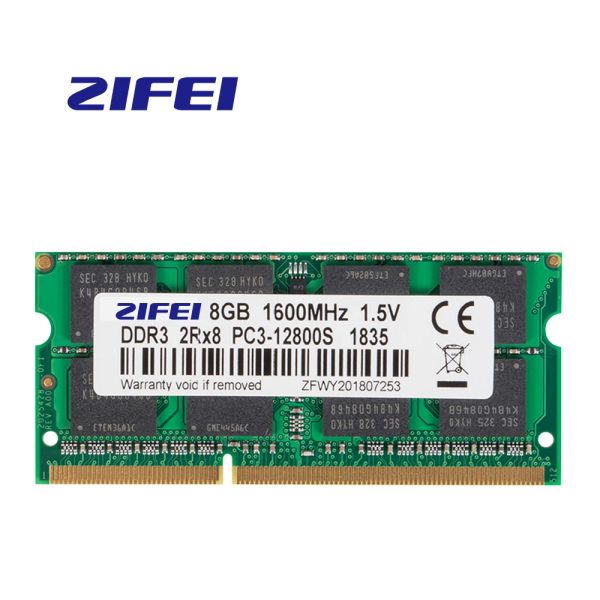 Rams Zifei RAM DDR3 4GB 8GB 1866MHZ 1333MHZ 1600 МГц 204PIN SODIMM MODULE.