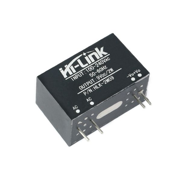 AC-DC 220V a 5V/9V/12V Módulo de fonte de alimentação Inteligente Módulo de alimentação da chave doméstica HLK-2M05 HLK-2M09 HLK-2M12