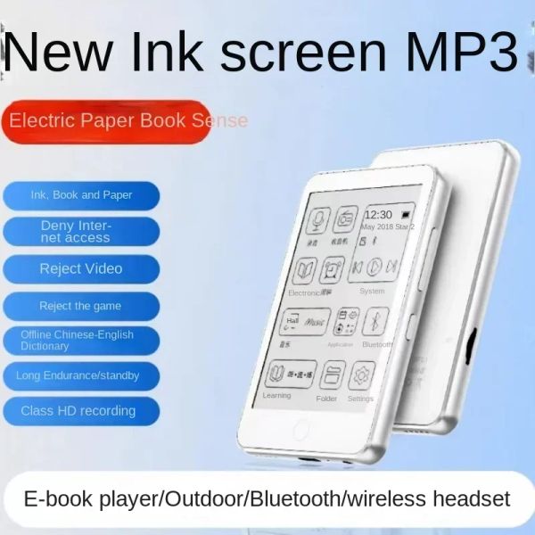 Reader 2023 Onxy BMAD NOVO 3,52 polegadas Tela de tela pequena ebook Reader Mini Ebook MP3 Walkman MP4 Music