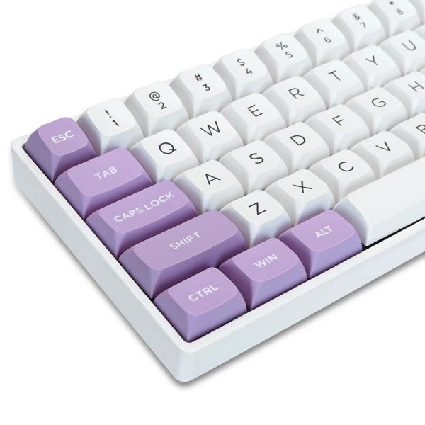 Aksesuarlar 184 Anahtar Çift Çekim PBT Anahtar Kapakları XVX Profili Kiraz MX Switches Gateron Mekanik Gamer Klavye İçin Özel Klavye Keyt Kapakları