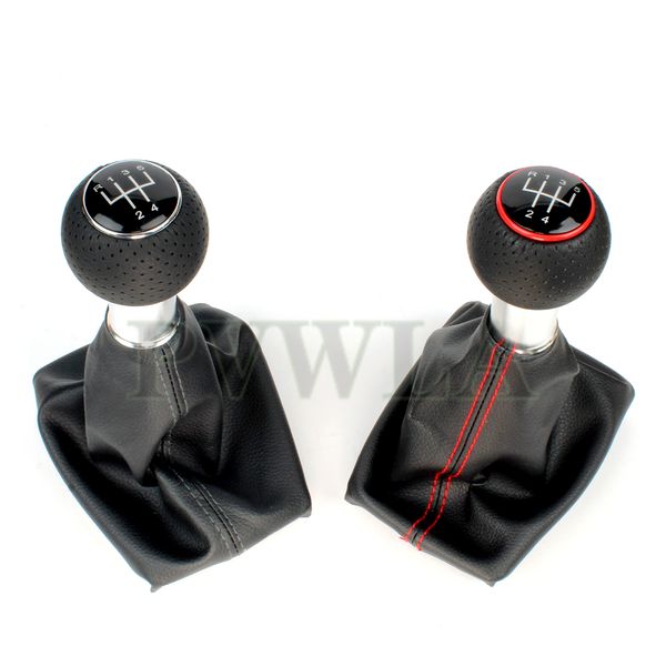 5/6 Speed manual stick shift shift knob Series 2 para Audi A4 B6/B7 2000 2001 2002 2003 2004 2005 2006 2007 2008