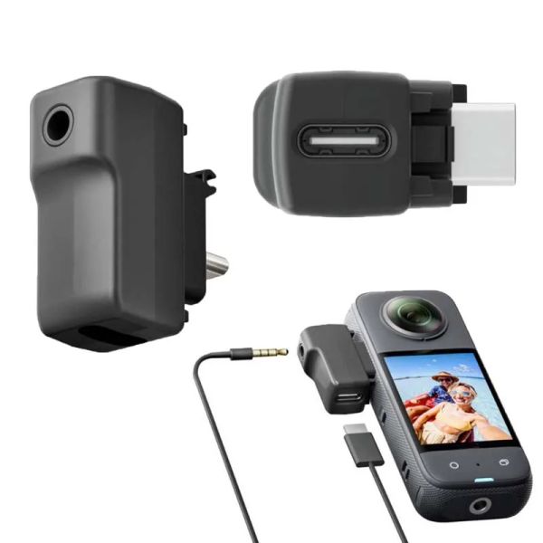 Accessoires für Insta360 Ein X3 -Lade -Audioadapter -Action -Kamera -Zubehör wurden aktualisiert