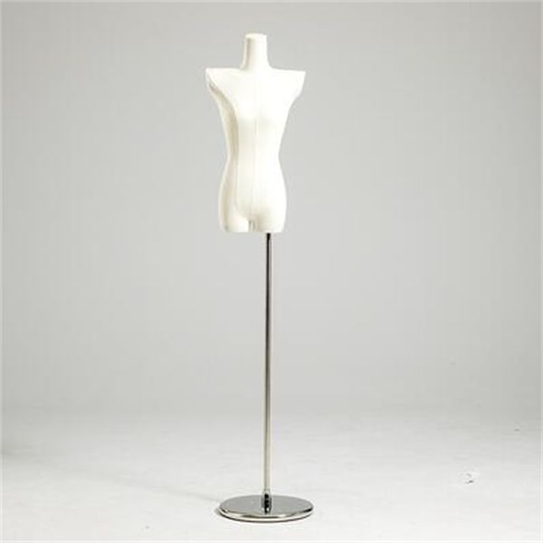 Mannequim para fêmeas sem mão, ombro de costura, adereços para o corpo, clavícula, loja de pomadas de casamento, amantes de modelos, base de metal, C019