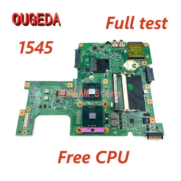 Scheda madre OUGEDA 48.4AQ01.031 CN0G849F 0G849F G849F per Dell Inspiron 1545 Laptop Motherboard GM45 DDR2 Scheda principale CPU gratuita Tested Tested Full Tested