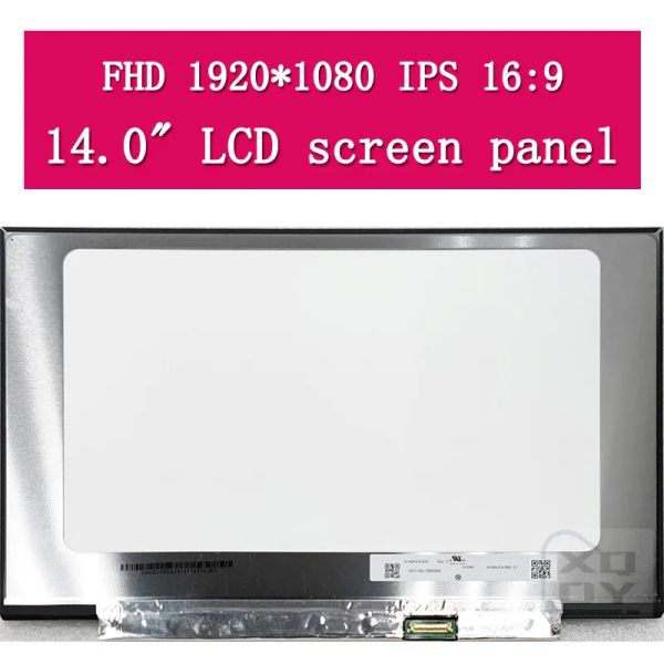 Экран 14 ”Тонкая светодиодная матрица для HP 14SDQ1431NG Ноутбука ЖК -экрана панели 1920*1080 FHD IPS Non Touch