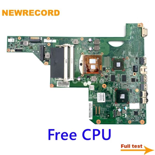 Motherboard für HP Compaq G72 G62 615848001 605902001 608340001 Laptop Motherboard 17 Zoll DDR3 HM55 mit grafischen kostenlosen CPU