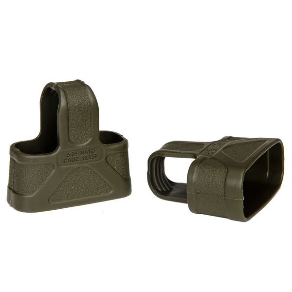 20pcs/Los 5.56 7.62 Rubber Magazine Assist Cage Loops Pouch für M4 M14 M16 AK Jagd Paintball Shooting Airsoft Accessoires