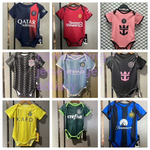 6-24 maglie di calcio mesi kit baby kit kit kit 24 25 babys camicie maglia personalizzata uniforme da calcio per bambini 2024