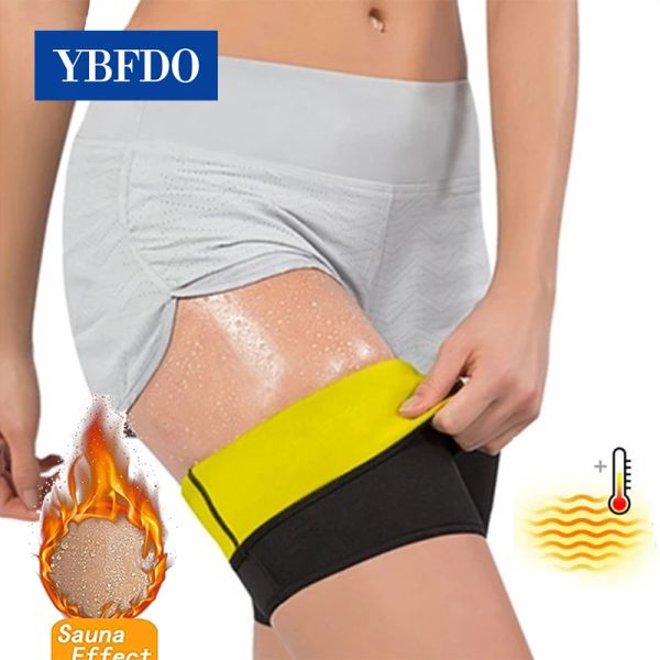 Ybfdo donne gambe shaper sauna sudore calorie calde corpo coscia sottile involucri gambe gambe che bruciano grasso shapewear