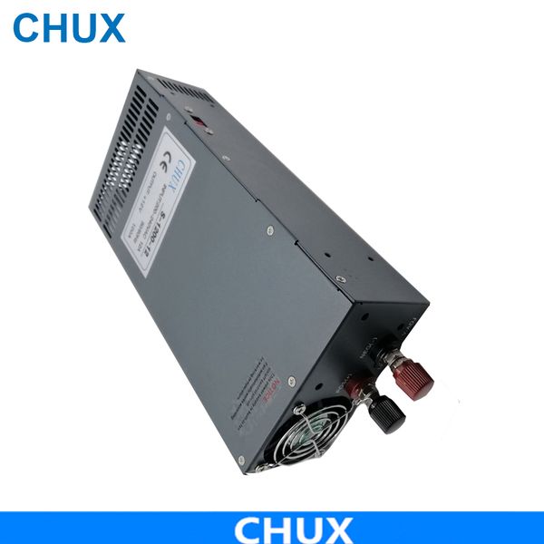 CHUX 2000 W Switching Alimentatore AC DC Alimentatore per CNC CCTV LED LED 12V 24V 36V 48V 55V 110V 1000W 1500 W Alimentatore