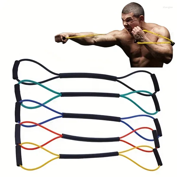 Bandas de resistência 1 PC Boxing Treinamento Rode Speed Sandha Thai Atravessor Atravessor Cinturão Elastic de Kick E