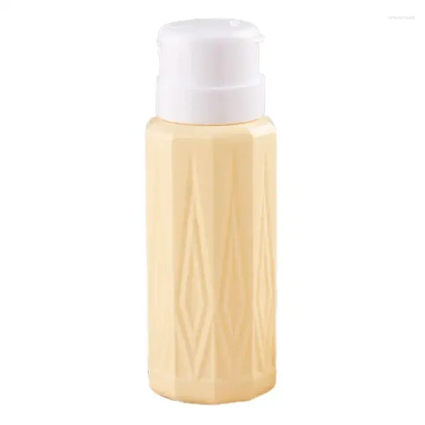 Depolama Şişeleri Boş tırnak sanatı cila temiz şişe temiz pompa dağıtıcı sıvı UV jel kirli temizleyici kaldırma araçları veya salon