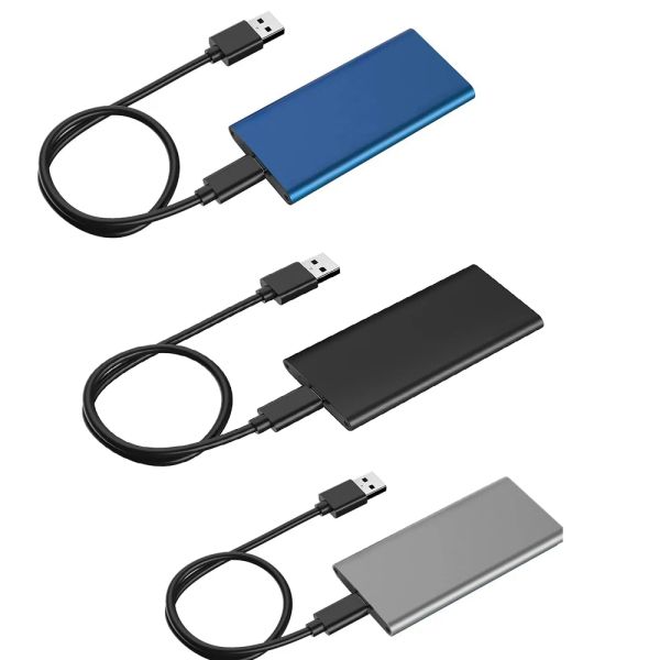Gabinete MSATA para USB 3.1 3.0 TIPEC SSD Gabinete Alumínio portátil Drive rígido portátil Caixa SSD 3*3/3*5cm