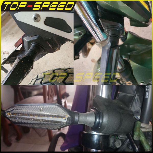 Adattatore per distanziatore dell'adattatore di distanziatore del distanziatore di distanziatore di distanziatore di distanziatore di spaziatore per la moto per Yamaha MT-03 MT-07 MT-09 FJ09 MT09 TRACER