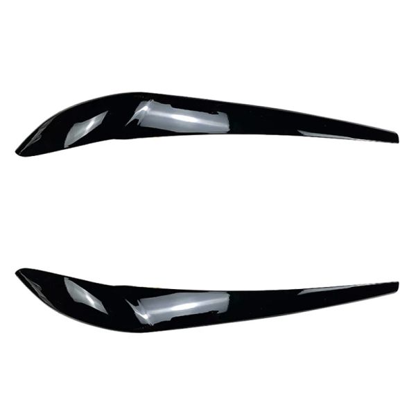 2PCS Follumides Eyelids Salifrações Kit Body Kit Sala de adesivo para BMW X3 F25 X4 F26 2014 2015 2016 2017 2018 Gloss Black ABS sobrancelha