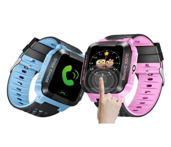 Y21 GPS Children Smart Watch Antilost Taschenlampe Baby Smart Armatur