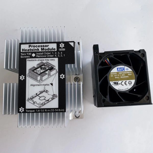 Resfriamento Novo Refrigeração da CPU original Fan 01kp655 01kp692 01kp693 kit de sistema de refrigeração para Lenovo Thinksystem SR650 SR658