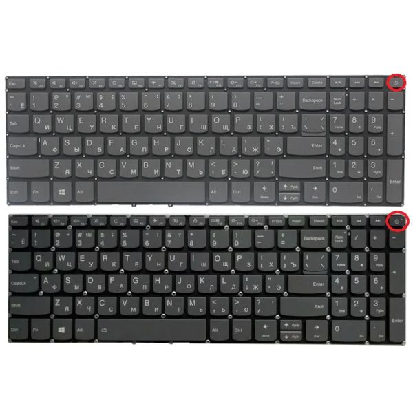 Teclados novo teclado russo para Lenovo Ideapad 33015 33015AST 33015IGM 33015IKB 33015Arr RU BLACK