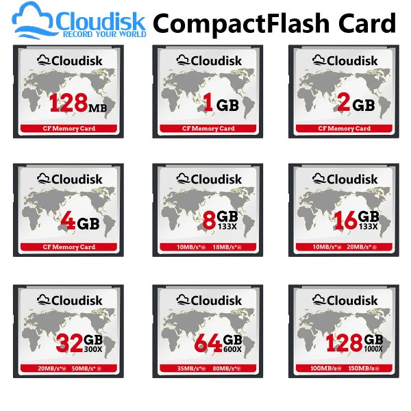 Карты 2Pack CompactFlash Card 32 ГБ 64 ГБ 128 ГБ Compact Flash Cf Cf Card 4GB 8 ГБ 16 ГБ UDMA УДОВЛЯЕТ ЭКСПЕРТИЧЕСКИЕ CF -карты для камеры SLR