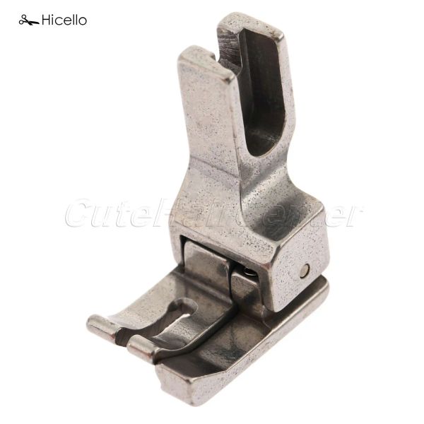 1PC Pressser Foot 1 Ancoração de trava de trava Industrial Máquina de costura aço direito de 1,6 mm/3,2 mm/4mm/4,8mm.6.4mm/8mm/9,5mm Costura