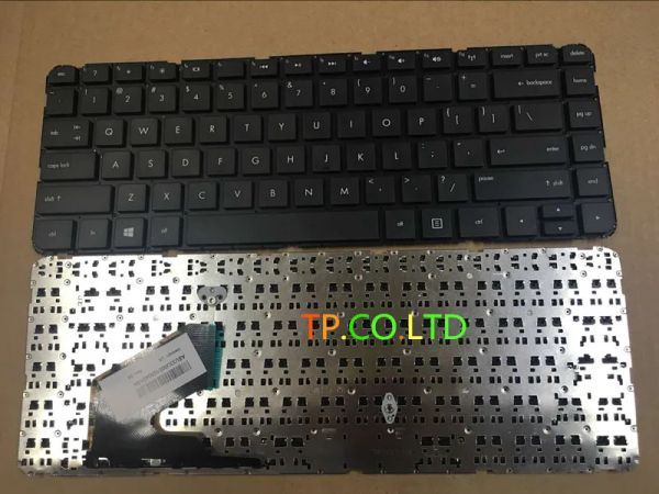Keyboards Neue Laptop -Tastatur für HP Pavilion TouchSmart Sleekbook 14b 14b000 14b158tu 14b001SA 14b017cl 14b109au US Layout ohne Rahmen