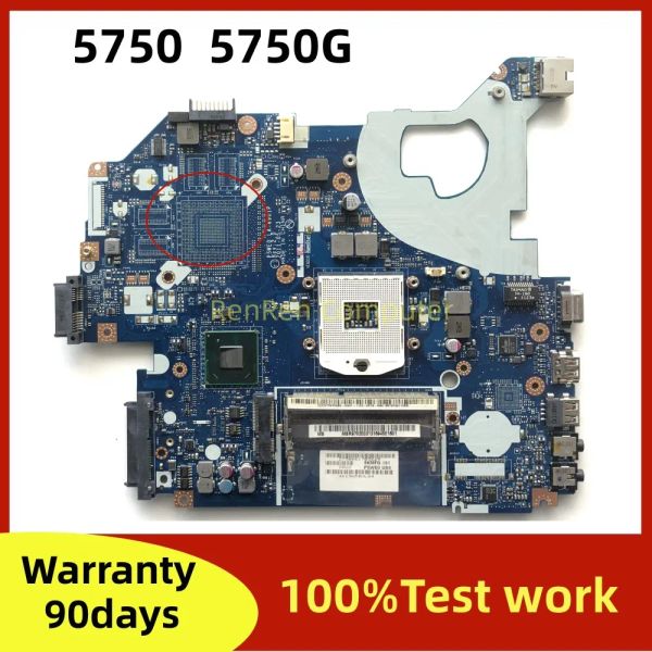 Scheda madre P5WE0 LA6901P per Acer Aspire NV57 5750 5755 5755G 5750G Laptop Motherboard con HM65 DDR3 Test al 100%