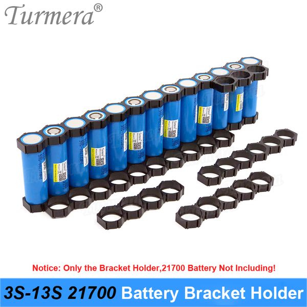 Turmera 10piece 21700 BAMBIA PISTANTE LITITIO STANDET INDIETRO 21700 Spacer 3S 4S 5S 6S 10S 13S Assemblaggio per batteria per bici elettrica a 48 V 36V