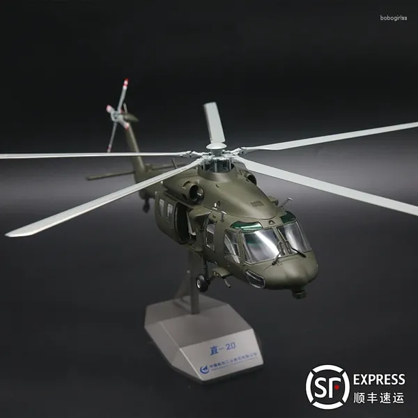 Aufbewahrungstaschen HK China Luftfahrtindustrie Offizielle Echte Airshow gerade 20Z20 Hubschrauber 1:40 Legierung Airmodel