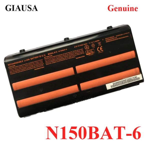 Baterias Bateria de laptop Genuine N150BAT6 para Clevo N150BAT6 N170SD N150SD N151SD N155S 687N150S4292