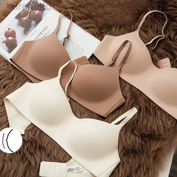 Bras Women Women Invisível Bra Strapletlet Bralette Womens Roupa feminina Feminina Bras de casamento Sexy Lingerie sem costura Tubos top bras 240410