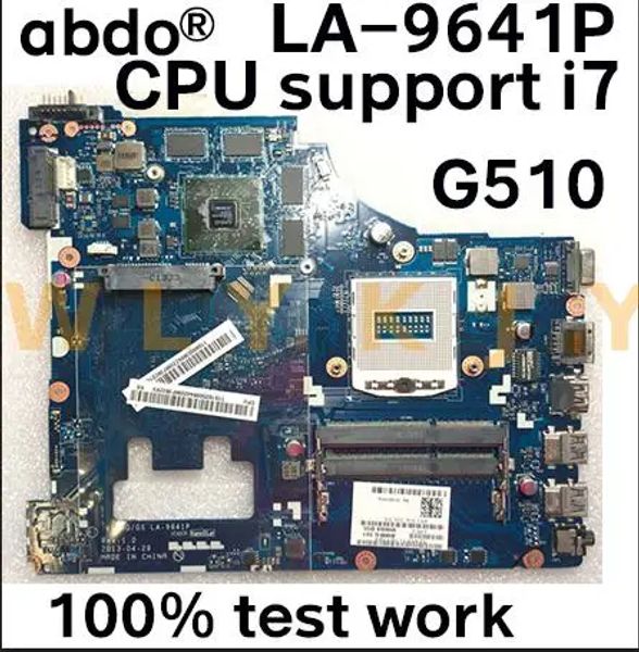 Материнская плата viwgq / gs la9641p для материнской платы ноутбука Lenovo G510.HM87 GPU HD8750M / R7 M265 2G 100% Тестовая работа CPU Поддержка I7