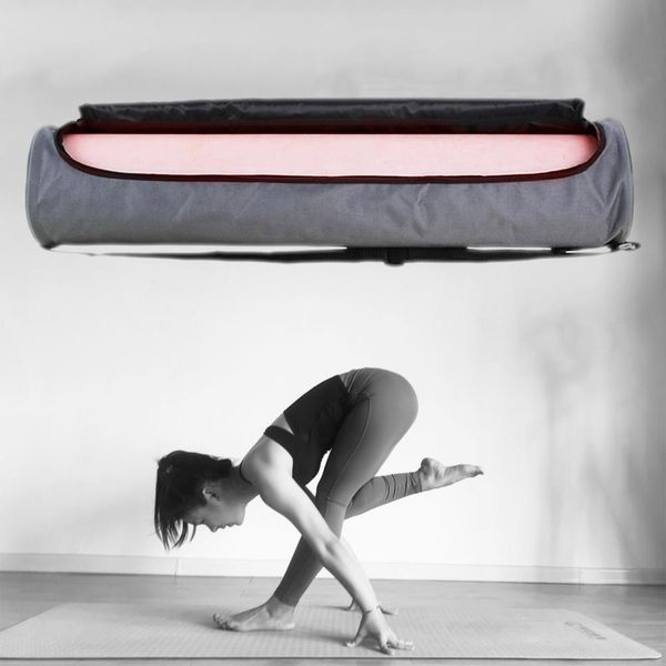 Bag de ioga prática e ecologicamente correto de ioga de ioga de ioga transportadora de bolsa de tapa com alça de ombro