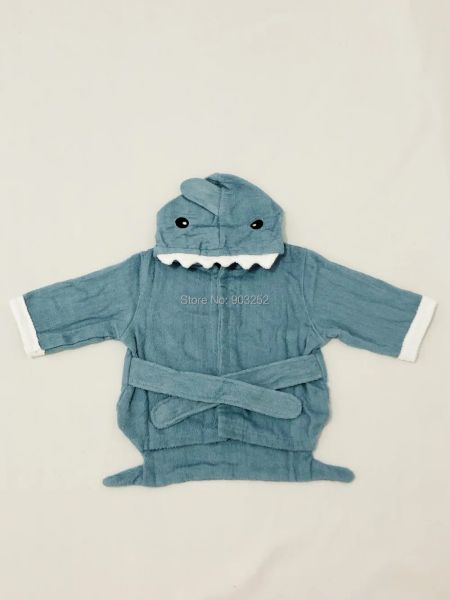 Размер L подходит для детей 4-6 лет. Детская акула детская халата/детская ванна полотенце/младенец пляж Пончо/платье платье