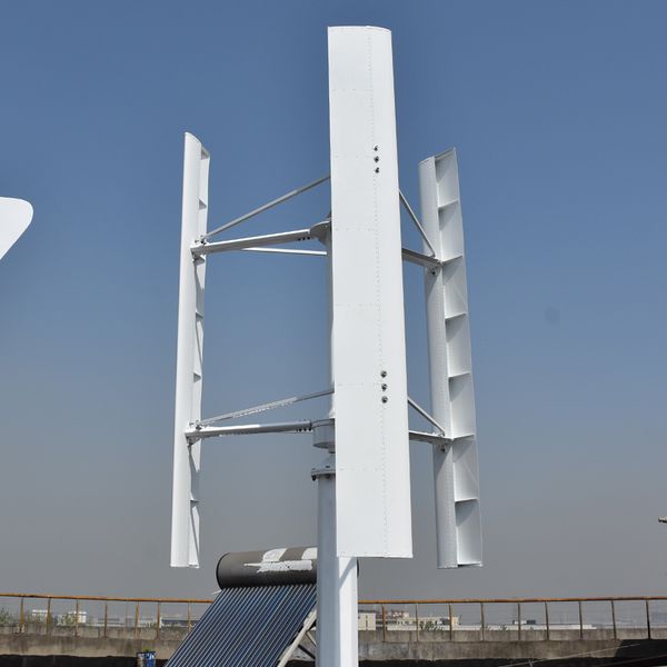 6 кВт 8 кВт 10 кВт вертикальная ось ветряная силовая турбина 24 В 24 В 48 В ветрогенератор с гибридным контроллером MPPT для Homeuse Free Energy