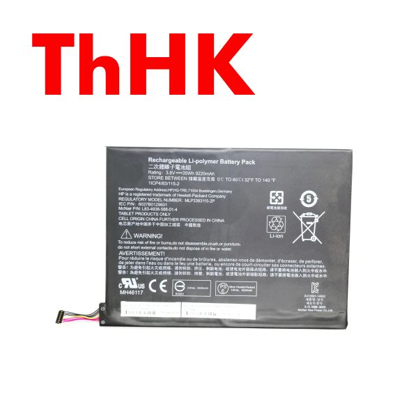 Batterie thhk autentica originale MH46117 MLP33831152p batterie per laptop per laptop per HP Pavilion X2 10K020NR 10K00 Serie Tablet Notebook