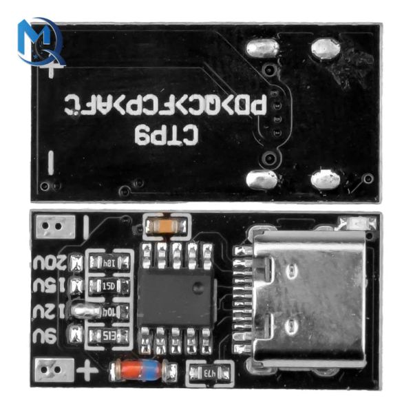 PD/QC DEĞİL KARTI HIZLI ŞARJ USB Boost Modülü C Tipi PD2.0 PD3.0 9V 12V 15V 20V Hızlı Şarj Tetikleme Dedektörü Modülü