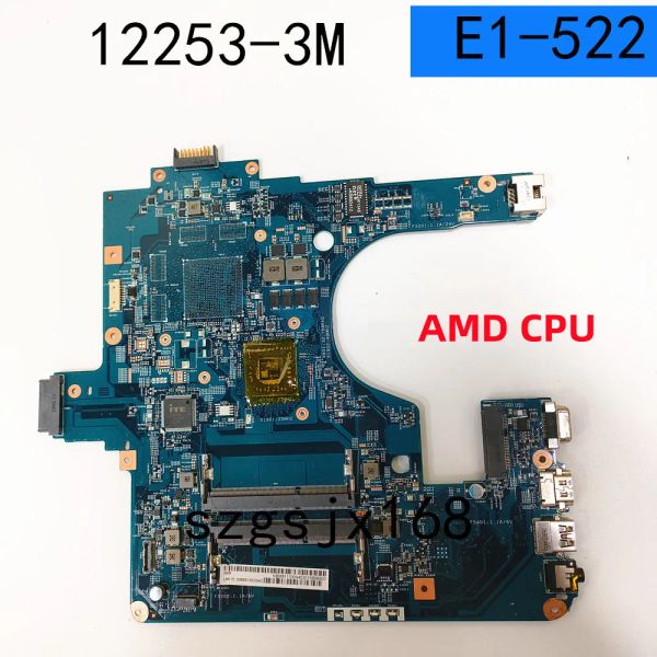 Placa -mãe para Acer Aspire E1522 NE522 Laptop MotherBoard EG50KB MB 122533M E1 A4 AMD CPU UAM DDR3