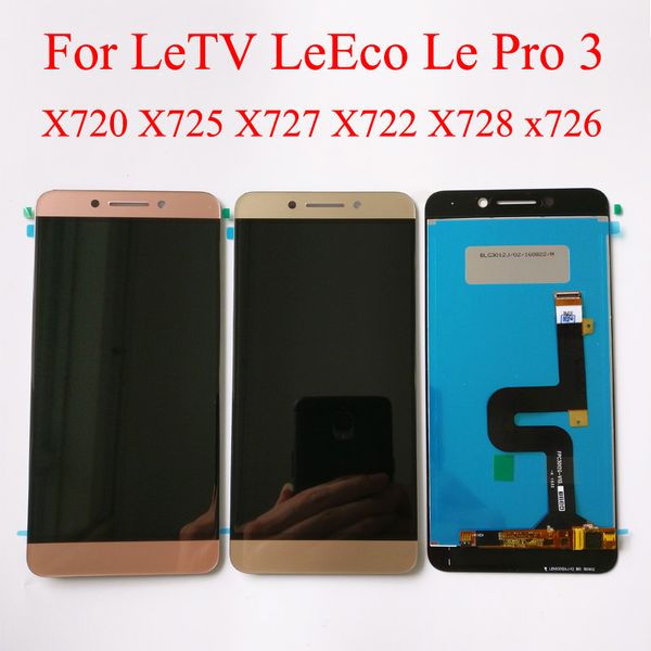 Exibição LCD de alta qualidade + conjunto do digitalizador de tela de toque para LETV LEECO LE PRO3 PRO 3 X720 X725 X727 X722 X728 X726