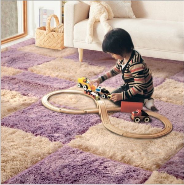 9 colori tappetino puzzle capelli lunghi tappeti soggiorno tappetino tappetino baby strisciante tappeto tappeto per bambini giocano a moquette pavimento