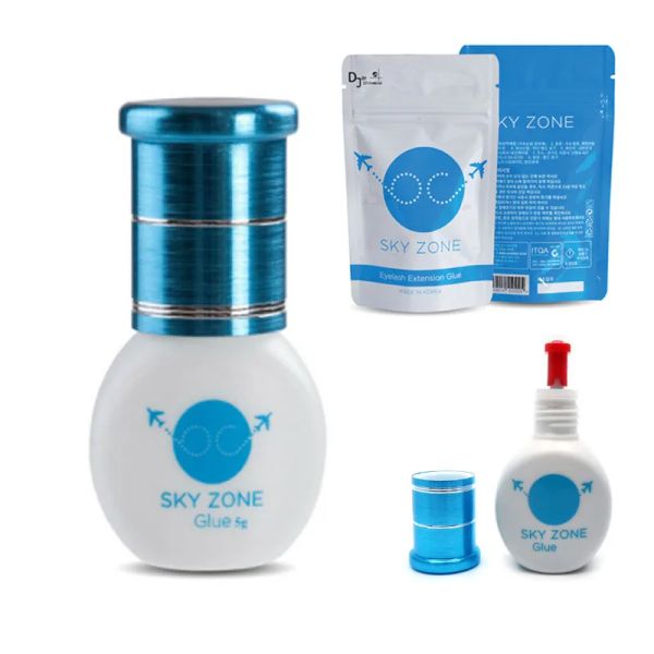 Sky Zone GLE Corea del Sud Tempo asciutto Dry Falte più forte Estensioni di ciglia professionale inco
