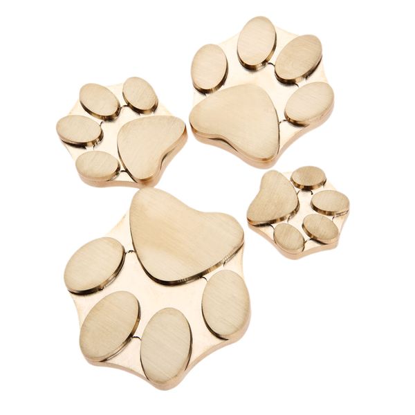 1 pc a forma di zampa carina francobollo in ottone stampo orso logo artiglio che produce cuoio cerebrale per il marchio del marchio del marchio 2/4/5/6 cm