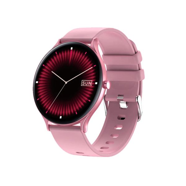 Смотрите QW13 Smart Watch круглые спортивные часы для мужчин женщин -сердечного ритма.