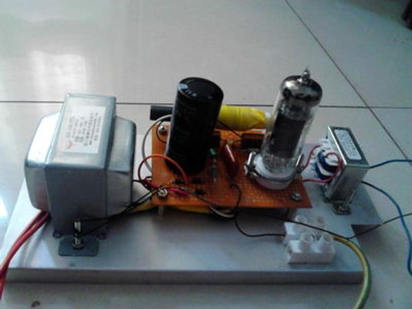 6p1 -Rohr -Sender 5W -Röhrendersender Langwellen -Medium -Wellen -Kurzwellen -Sender -Kit DIY