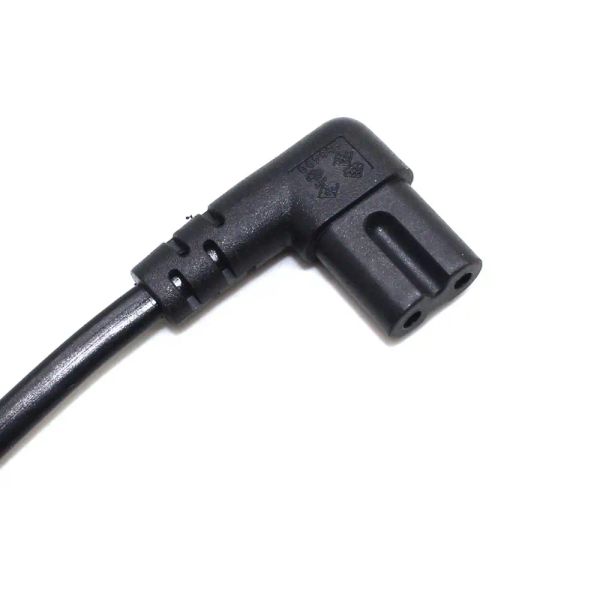 US NEMA 1-15P UNUALA 2PIN PULL TO IEC320 C7 CABO DE POWER RETRACIONAL PORTÁVEL FEMAN AC CURT