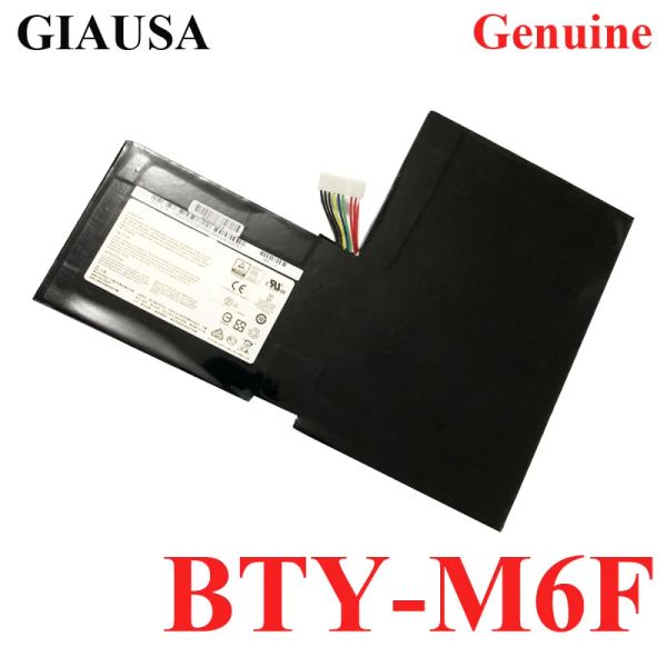 Batterie Giausa Genuine BTYM6F Batteria per laptop per MSI GS60 2PL 2QE 6QE 6QC MS16H2 M6F batteria