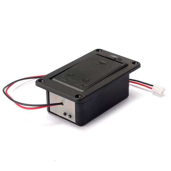 1PC 9V Batteriehalter für eine Kistenabdeckung für Guitar Bass Active Pickup -Anschluss
