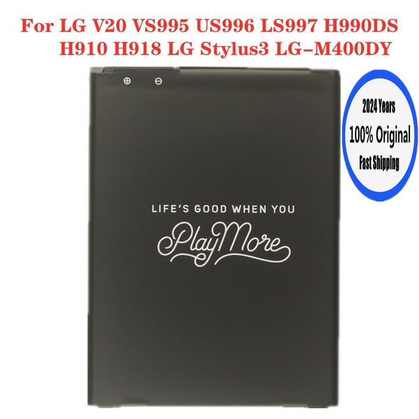 2024 Высококачественная батарея BL 44E1F BL44E1F для LG V20 Perfine V20 BL-44E1F H910 Stylo 3 LS777 Stylus 3 LG-M400Y Телефонные батареи