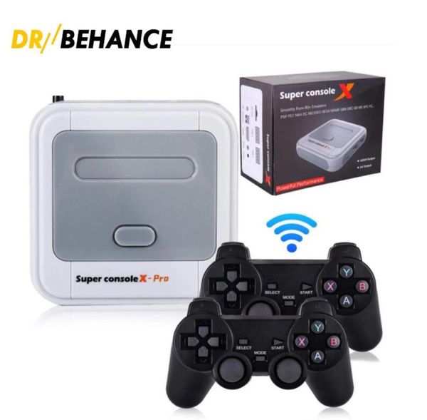 Super Console X Pro HD 4K HDTV Output 64G Mini Portable Arcade Kids Retro Game Emulator Consoles pode armazenar jogos 50k 6700471