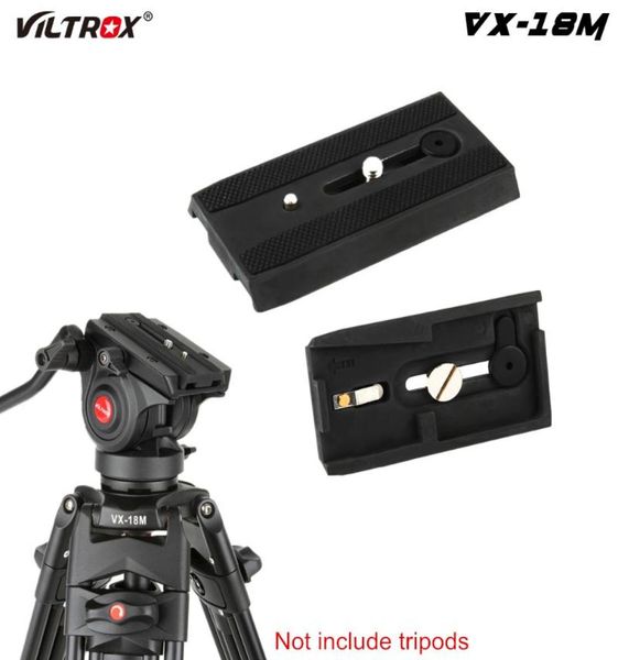 VILTROX VX18M PRO Câmera Tripod Monopod Aluminium Alumany Rapid Sliding Montagem Placa de liberação rápida 1 X Montagem Tripods9015929