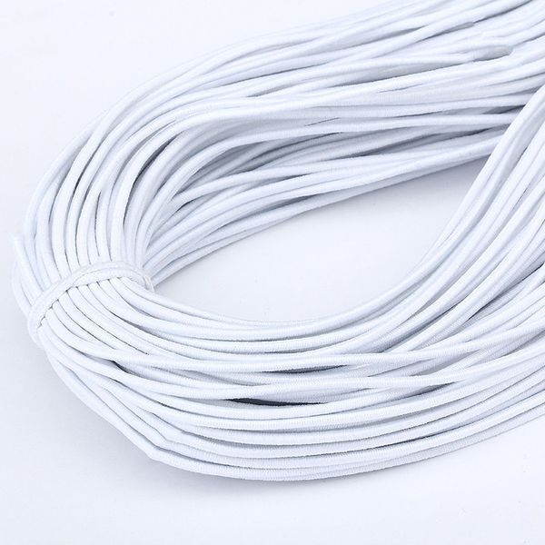 45 -метровые эластичные ленты 2 мм резиновая полоса эластичная шнур для ювелирных изделий для волос брюки платья швейные одежды Diy аксессуары